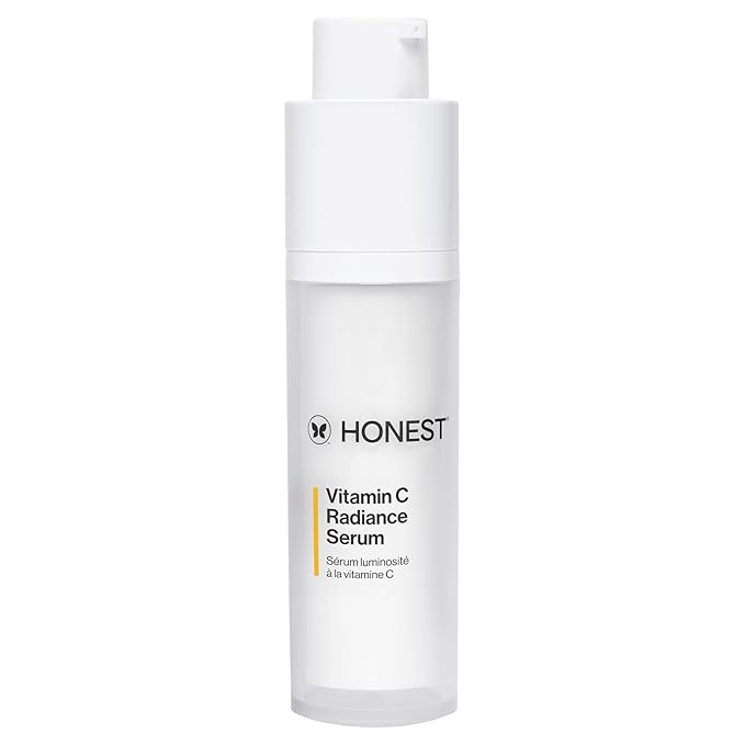 Honest Beauty Vitamin C Radiance Serum, Sensitive Skin, Unscented, 1 fl oz