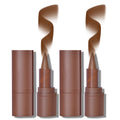 BAISEN DIARY 2Pcs 2-in-1 Gradient Lip Liner and Lipstick Lip Combo Set - Achieve Flawless Contour and Gradual Ombre Effect with Easy-to-Use Crayon Form and Cone Tip (2Pcs 01# Milk Tea)
