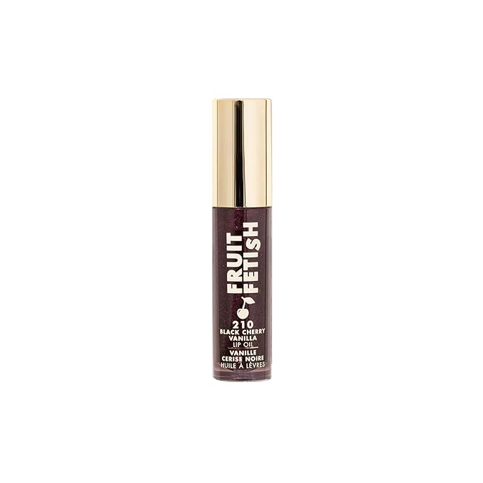 Milani Fruit Fetish Lip Oil, Tinted Hydrating Gloss - Black Cherry Vanilla