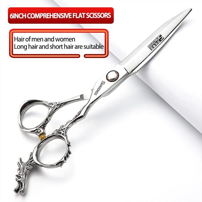 6/7/8/9 inch Barber Shears Hairdressing Salon Set (6-inch 2pc)
