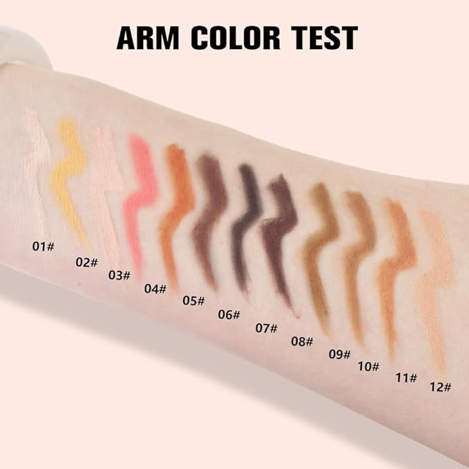Hxssll 12Pcs Matte Lipstick Crayon Lip Liner pencil Set, Creamy & Hydrating Matte Lip Pencil, Smudge-Proof, Long-Wear Waterproof Lipstick Liner to Create Perfect Lip Makeup (12pcs) Set #02