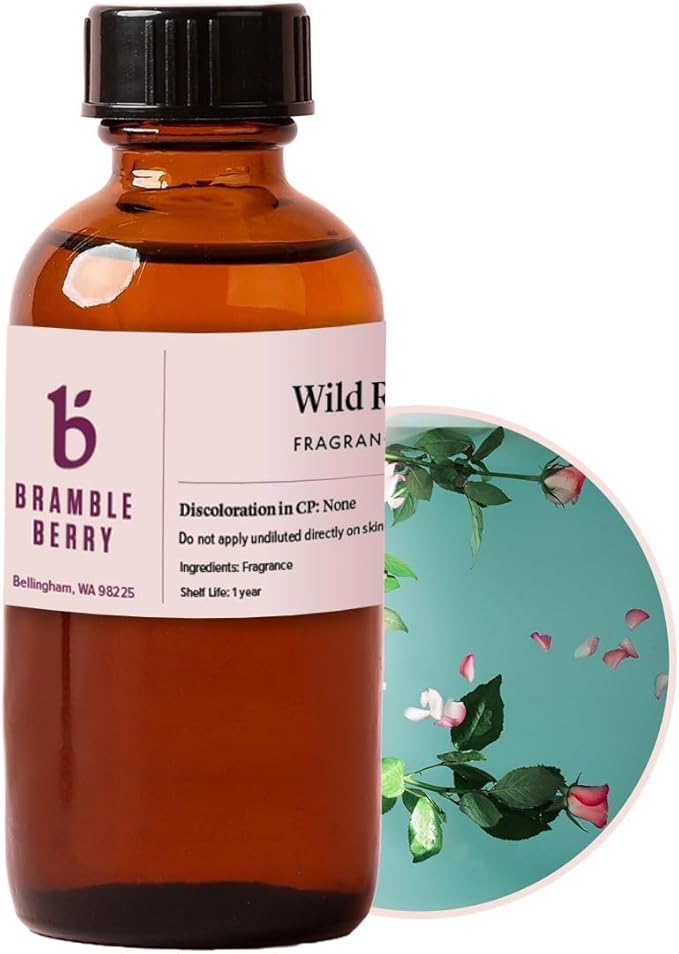 Brambleberry Wild Rose Fragrance Oil | Rose for Soap, Candles & Lotion