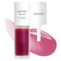 NOONI Korean Lip Oil - Applefig - Plumping & Hydrating Tinted Lip Gloss