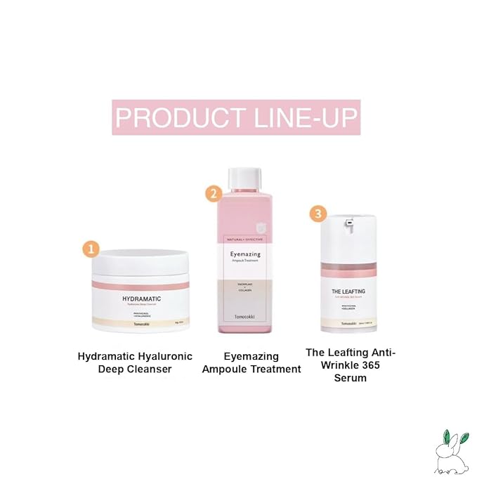 Tomotokki The Leafting Anti-Wrinkle 365 Serum 50ml(1.69fl oz) – Korean Skincare Essence – Glow Up – Even Tone Booster