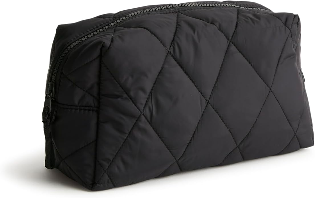 Vera Bradley Women's Featherweight Large Cosmetic, Moonless Night, One Size