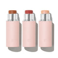 EarthsCure Glow Trio - 3 Piece Set: Bronzer, Blush, and Highlighter. Buildable Cream Sticks For a Luminous, Natural, and Youthful Look