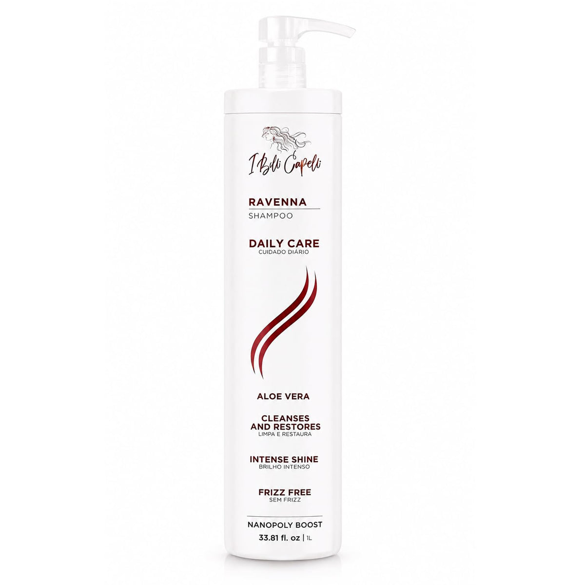 I Belli Capelli Ravenna Daily Care Shampoo, Conditioner, Mask & Oil Set