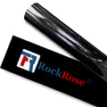 RockRose 20% Nano Ceramic Car Window Tint 60 in x 100FT 2PLY Privacy Film Heat Block, 99% UVR, and 85% IRR Block for Auto or Home Strong Adhesive, Easy Shrink, Plotter Friendly - Charcoal