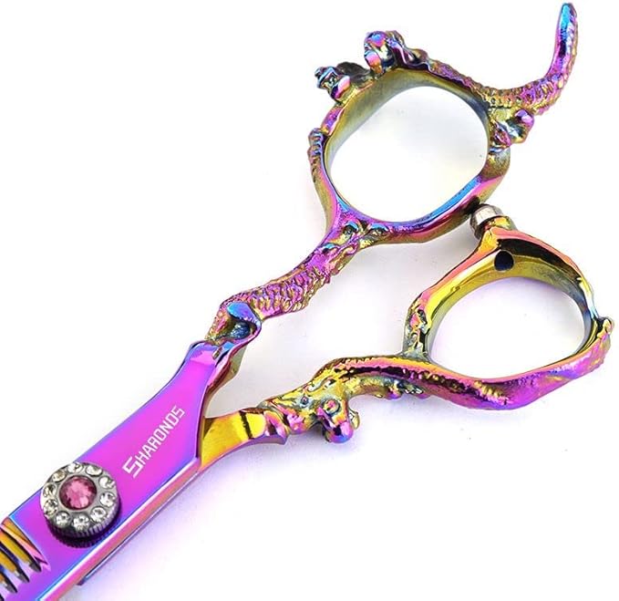 5.5/6 /7 Inch Japanese Hair Scissors Barber Scissors Set (6 inch 3pc)