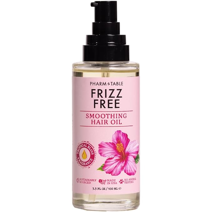 PHARM TO TABLE Frizz Free Smoothing Hair Oil