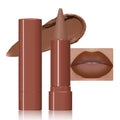 JUAAZIN Warm Brown Gradient Matte Lip Liner Pencil Crayon for Women - Waterproof Smudge-Proof Kissproof Long-Wear Lip Pencil, Flawless Contour Ombre Effect Lip Crayon, Creamy Pigmented Lip Liner 01#