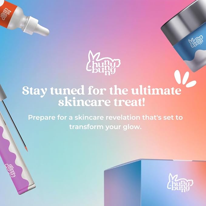 Hunny Bunny Vitamin C Serum for Face - Pure Brightening Dark Spots Sensitive Skin - Ferulic Acid, Niacinamide, L-Ascorbic Acid, Hyaluronic Acid, Vitamins B E, 1 Fl Oz