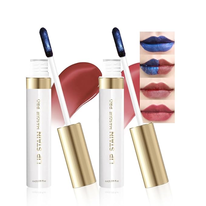 FERLYHR Lip Liner - Peel Off Lip Stain | Long Lasting Matte Lip Tattoo | Transfer Proof, Hydrating Formula with Hyaluronic Acid & Vitamin E | Vegan & Cruelty-Free | for All Skin Types(2+9#, 2PCS)