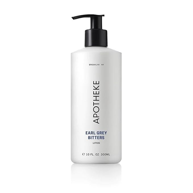 APOTHEKE Hand & Body Lotion & Moisturizer - Earl Grey Bitters, 10 Fl Oz