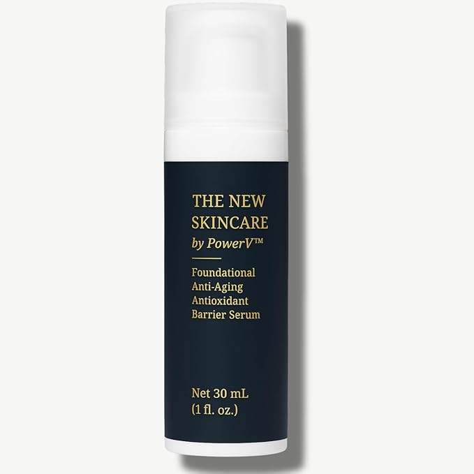 Regenerative Anti Aging Barrier Repair Face Serum for Sensitive Skin - Hydrating Face Moisturizer - Argan Moss Stem Cells - Astaxanthin, Ceramides, Beta Glucan, Squalane - Retinol Alternative - PowerV