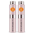 CA Perfume Impression of Libre Women Intense Amber Fougere Scent Long Lasting Perfumes for Women Eau De Parfum Travel Size Refillable Atomizer Spray 0.27 Fl Oz 8ml (Pack of 2)