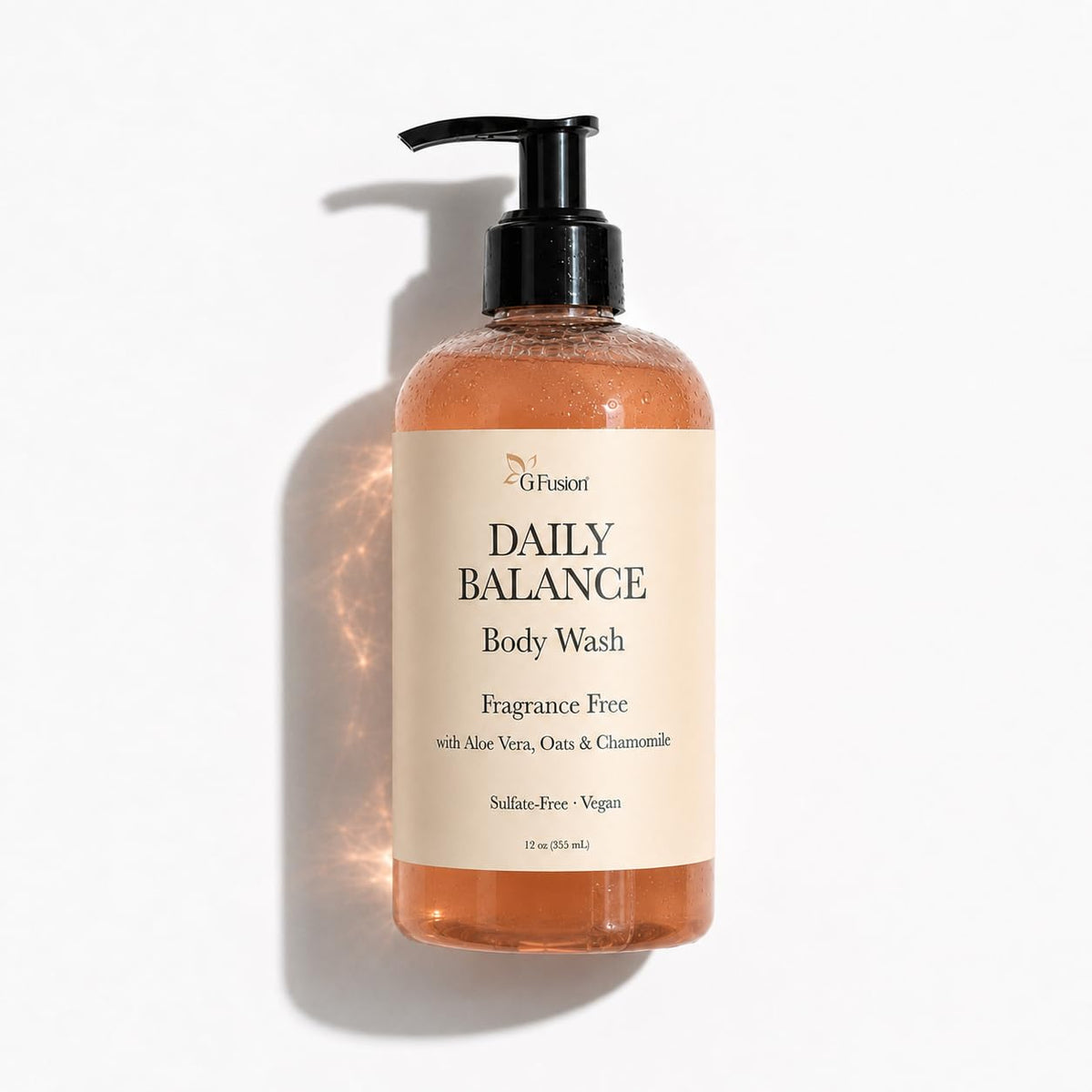 ALL Natural Body Wash, Fragrance Free, Moisturizing Shower Gel, 12 oz (355 mL)