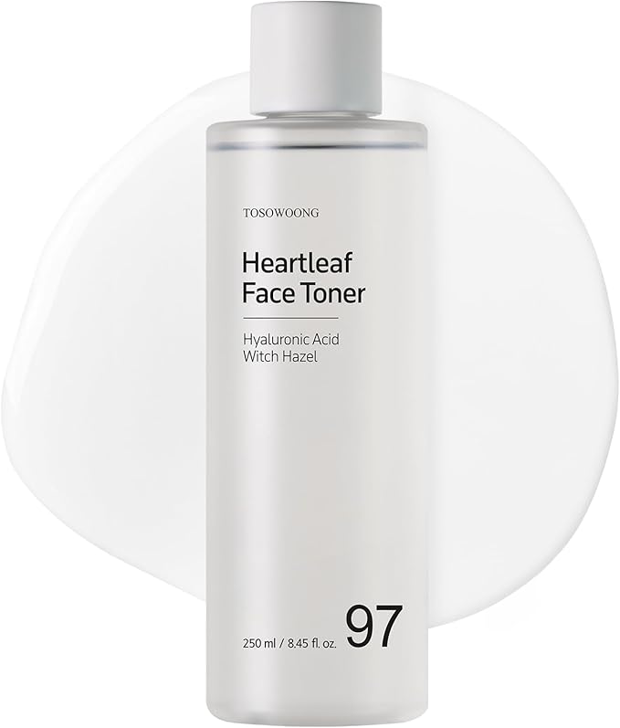 TOSOWOONG Heartleaf 97% Face Toner for Blemish-Prone & Calming, Hydrating