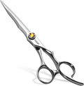 FOGOSP Professional Hair Scissors 6” Barber Scissors Japan VG10 Fine Cutting Blades Professional CNC Hair Shears Barber Scissor for Salon &Home Use Haircut Shear