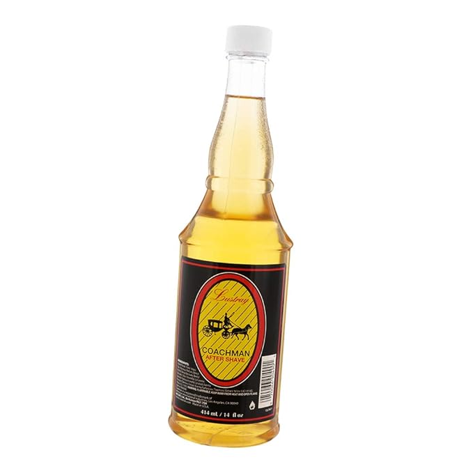 Clubman Lustray Coachman After Shave Lotion, Instantly Cools, Tones, Refreshes The Skin After Shaving 14 fl oz