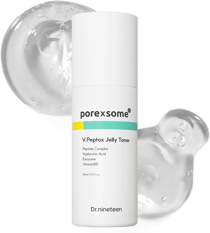 Dr.nineteen PoreXsome V.Peptox Jelly Toner 150mlㅣ13Peptides 25,000ppm, 10HA