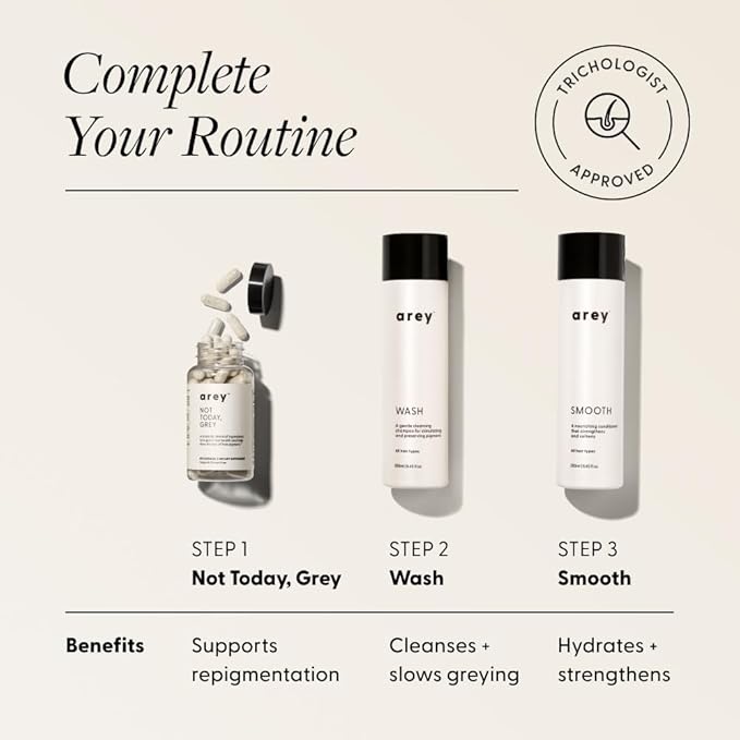 Arey Smooth Conditioner, Reduces Signs of Aging Hair, 8.45 Fl Oz
