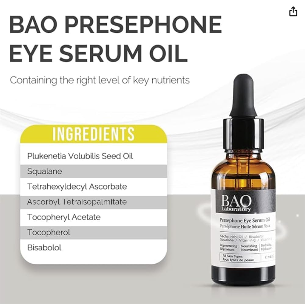 BAO Laboratory Persephone Eye Serum Oil (15 ML)