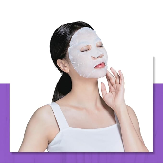 AD.HAYYIM Hydrating Korean Sheet Face Mask Pack – 30g High-Essence Facial Masks Skincare, Moisturizing & Brightening Spa Mask, Affordable Skin Care Sheet Masks for Women & Men, 10 Count