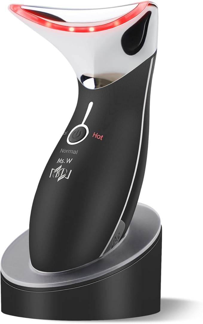 Facial Massager, Red Light Face Neck Device with Tightening & Rejuvenation