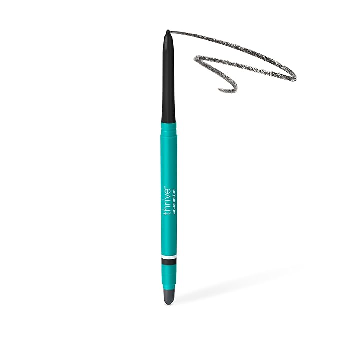 Thrive Causemetics Infinity Waterproof Eyeliner Pencil, Black Matte Shade