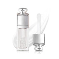 GECOMO Hydrating Lip Glow Oil, Lip Oil Gloss Transparent Toot Tinted Nourishing Long Lasting Repairing Lightening Lip Lines (CLEAR) 0.2 OZ