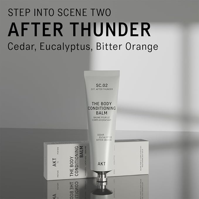 AKT Body Conditioning Balm, SC.02 After Thunder, 3.4 Fl Oz, All Genders