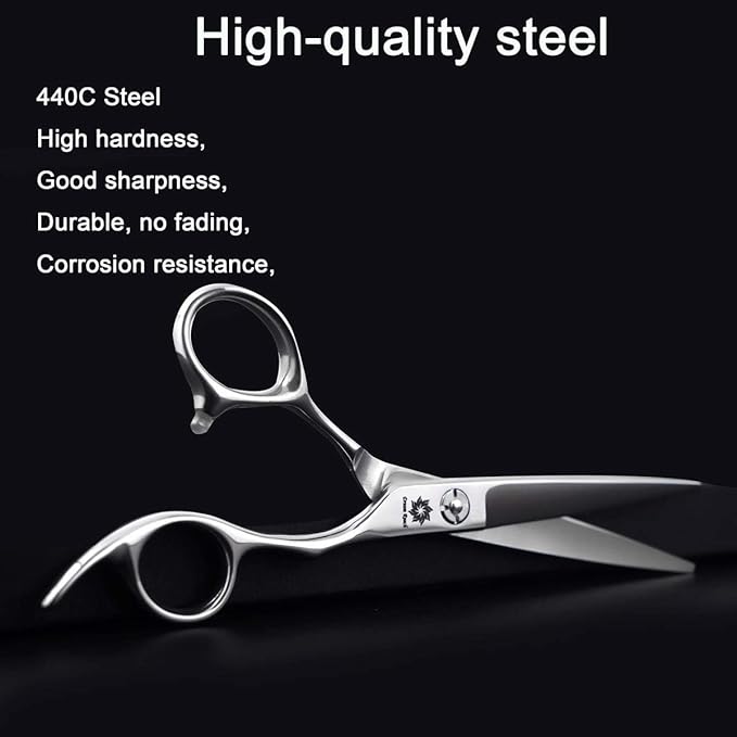 Dream Reach Hair Cutting Scissors - Professional Barber Shears 440C Steel