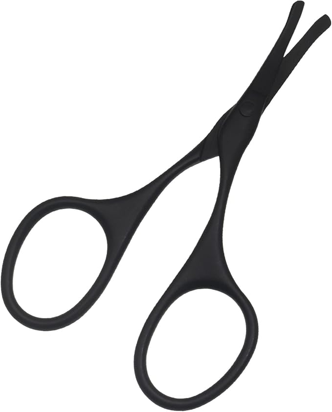 Motanar Multicolor Professional Grooming Scissors for Facial Hair Removal