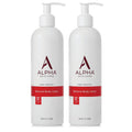 Alpha Skin Care Revitalizing Body Lotion, 12% Glycolic AHA, Simple & Effective Daily Moisturizer Hydroxy Acid, Hydrates & Exfoliates for Soft, Smooth Skin, Anti-Aging, 12 Oz, Pack of 2