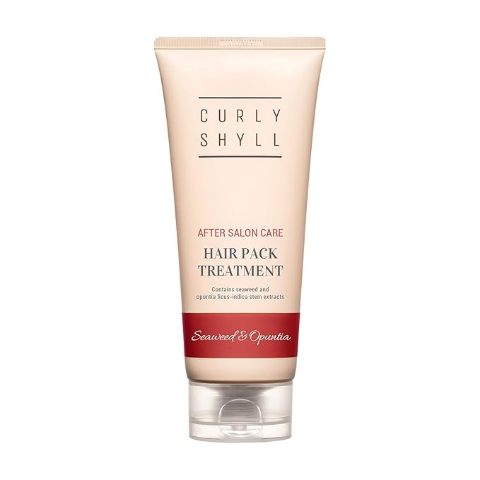 CURLYSHYLL After Salon Care Hair Pack Treatment, Deep Conditioning Hair Mask for Dry & Damaged Hair, Lightweight Finish with No Greasy Buildup, 250ml