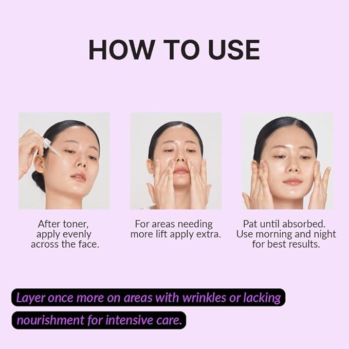 Returnu The Firm Ampoule - Firms, Lifts & Reduces Wrinkles + Puffiness for a Youthful, Radiant Complexion - Enriched with Peptides, Bakuchiol & Korean Thistle Vegan Korean Skincare (1.01 fl. oz)