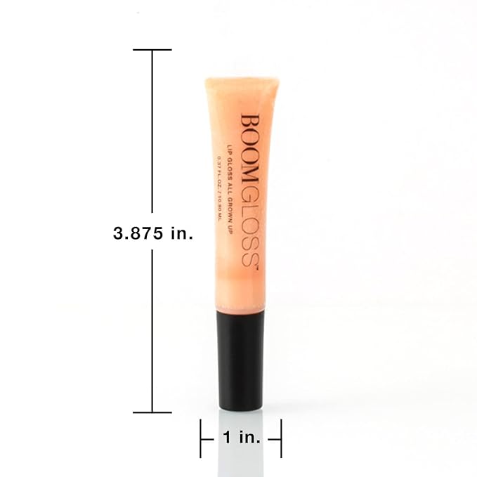 Boom Gloss™ Non-Sticky Hydrating Lipgloss, Peach Nude Tint