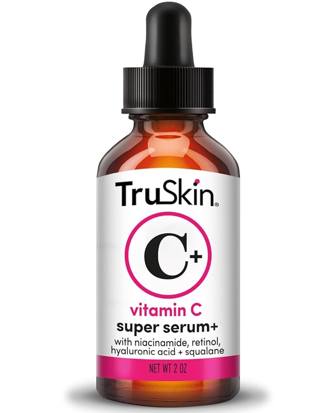 TruSkin Vitamin C Super Serum for Face, 5 Skin Benefits, 2 fl oz