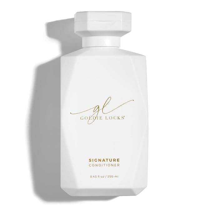 Goldie Locks Ultra Hydrating Conditioner - Moisturizes Frizz and Split Ends - Sulfate Free - Safe for Extensions and Color-Treated Hair - Protein-Free - 8.45 fl oz (Packaging May Vary)