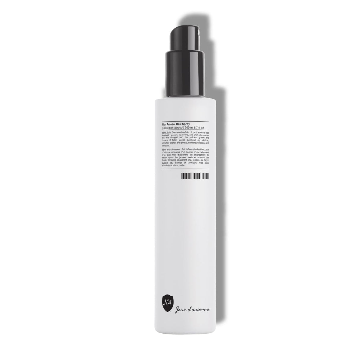 Number 4 Hairspray for Women and Men, Non Aerosol Strong Hold Hair Spray, 6.7 oz