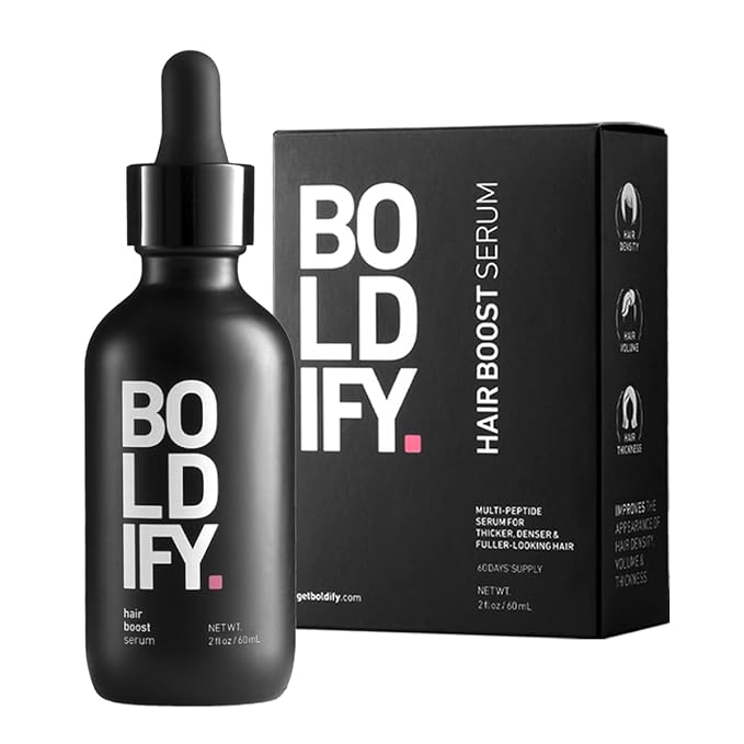 BOLDIFY Hair Growth Serum, Scalp Treatment for Thicker Hair for Women & Men