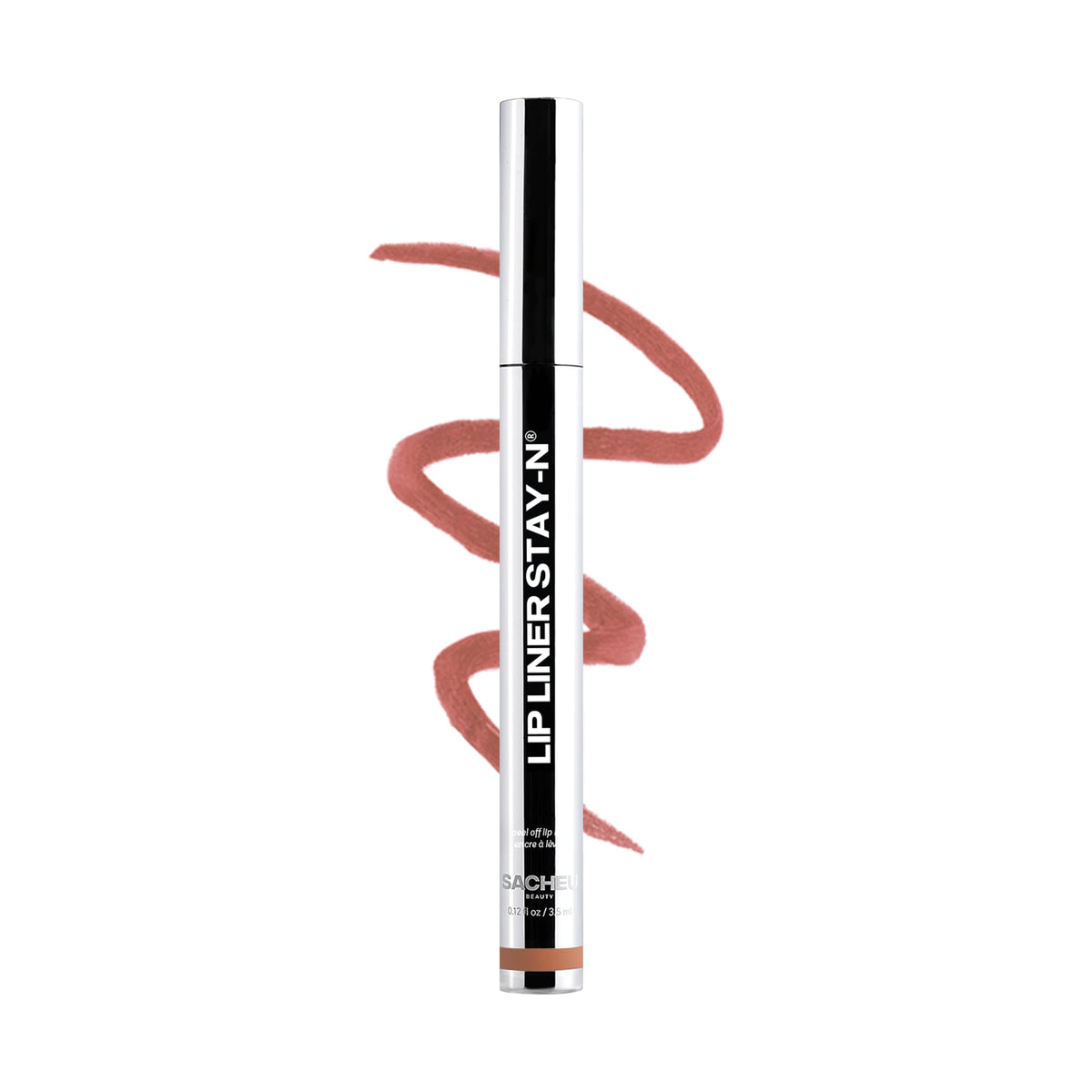 STAY-N Sacheu Lip Liner Peel Off Lip Stain, Longwear, nOOHde