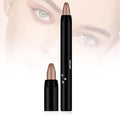Morekfly Eyeshadow Shimmer Stick, 16 Color Highlighter Eyeshadows Pencil Waterproof Glitter Eye Shadow Eyeliner Pen, Waterproof Eyeshadows Shimmer Stick Long Lasting Brightener Eyeshadow (05 Brown)