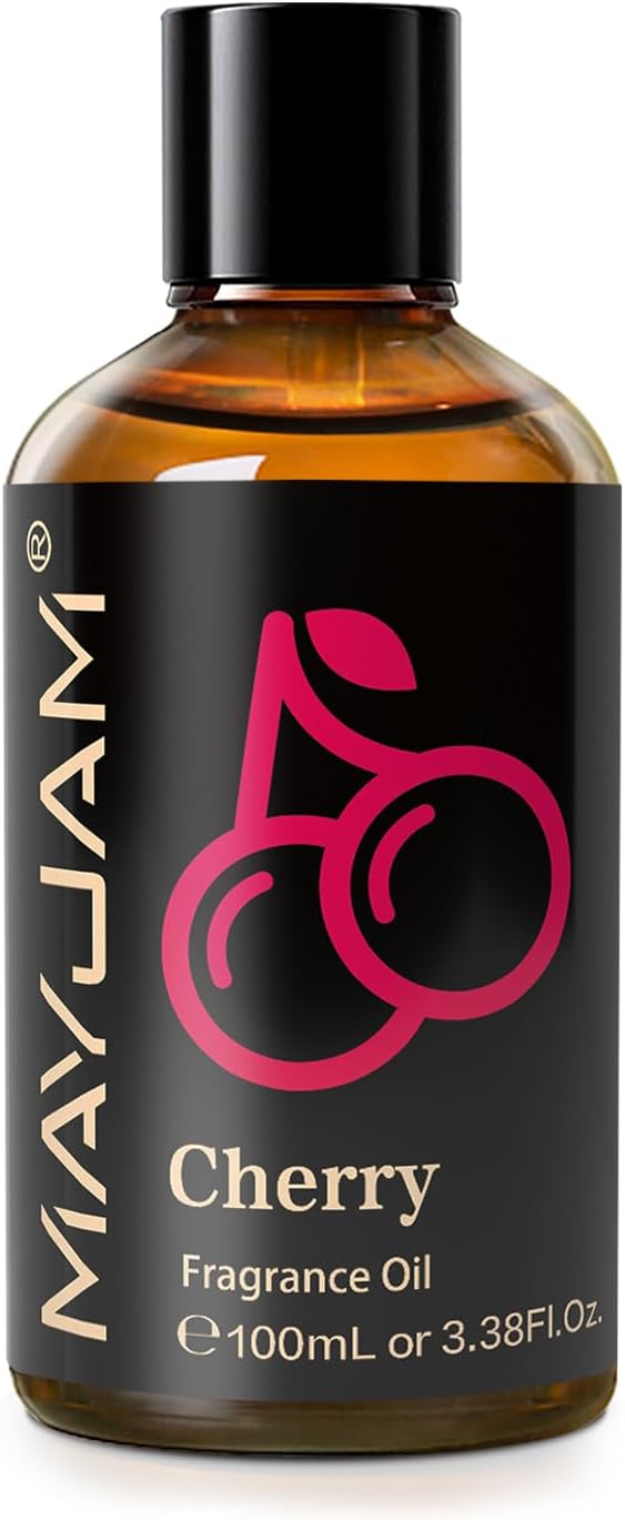 MAYJAM Cherry Fragrance Oil for Diffusers for Home, 3.38FL.OZ