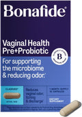 Bonafide Clairvee Vaginal Probiotic – Hormone-Free, Drug-Free Relief from Odor, Vaginal Itching and Discharge – Balances Vaginal pH Levels (1 Month Supply)