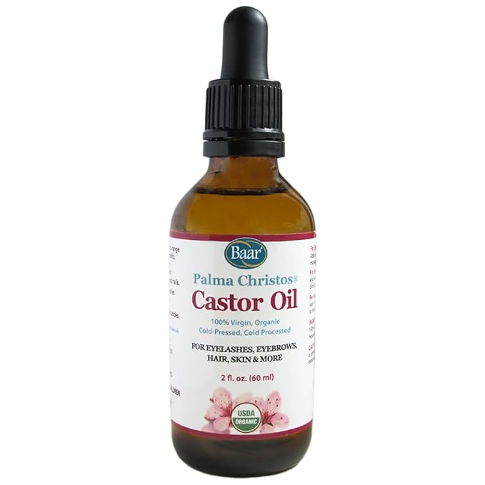 Baar Palma Christos Organic Castor Oil, 2 oz