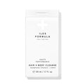 ILES FORMULA Hair + Body Cleanse Mini (50mL) – Luxury Shampoo and Body Wash, Sulfate-Free All-In-One Hair and Body Wash for Travel, Gentle Shampoo Body Wash for All Skin & Hair Types