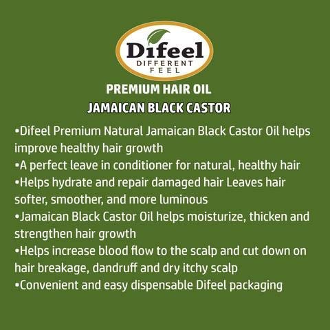 Difeel Jamaican Black Castor Hair Oil Blend 7.1 oz.