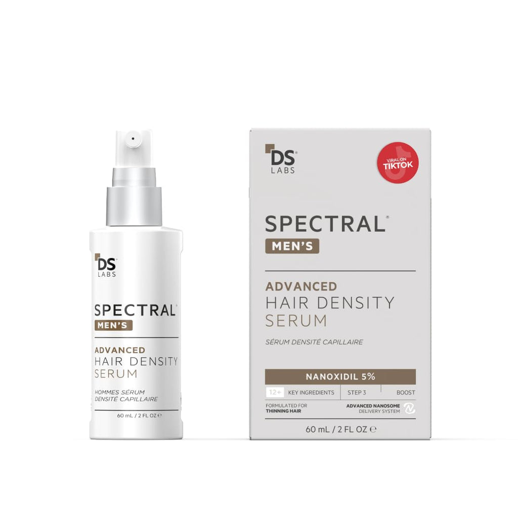 DS Labs Spectral Men’s Hair Density Serum (formerly Spectral.DNC-N) - Lightweight Leave-In for Fuller Looking, Thicker Looking Hair, Fast Absorbing, Non-Greasy, For All Hair Types, 60mL